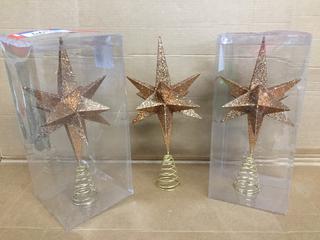 (3) 14" Bronze Tree Toppers.