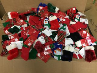 Quantity of Assorted 7" Mini Stockings.