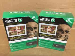 (2) Window FX Holiday Video Decorating Kits.