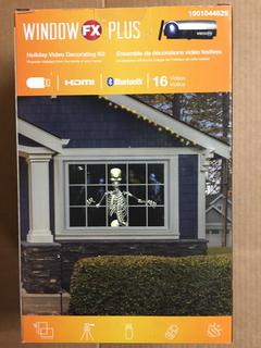 (1) Window FX Plus Holiday Video Decorating Kit.