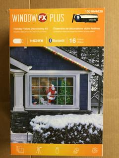 (1) Window FX Plus Holiday Video Decorating Kit.