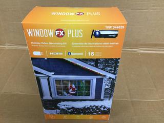 (1) Window FX Plus Holiday Video Decorating Kit.