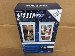 (1) Window FX Holiday Video Decorating Kit & (1) Display Screen.