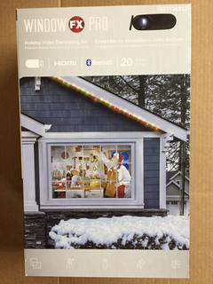 (1) Window FX Pro Holiday Video Decorating Kit.