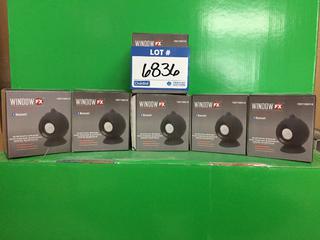 (7) Window FX Bluetooth Speakers.