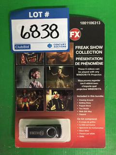 (2) Window FX Halloween USB Flash Drives.