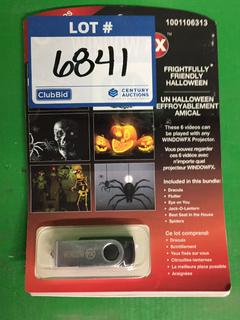 (2) Window FX Halloween USB Flash Drives.