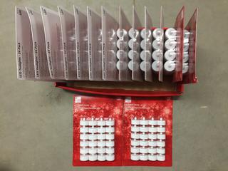 Quantity of Battery Operated LED Tealights.