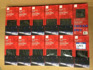 (12) 25pc Light Stakes.