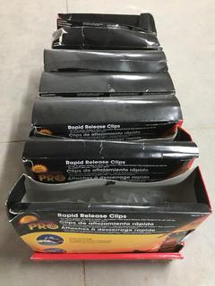 (7) 50pc Rapid Release Light Clips.