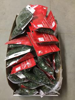 Quantity of 12" Garland Ties.