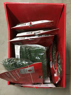 Quantity of 12" Garland Ties.