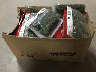 Quantity of 12" Garland Ties.