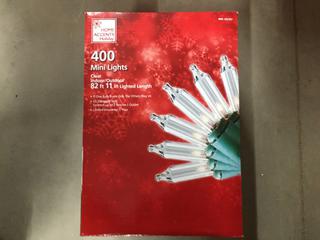 (6) 400 Mini Lights.