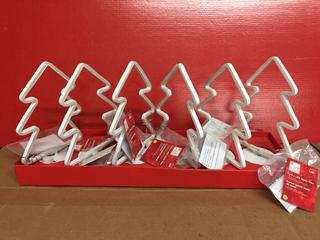 (6) 12-1/2" LED Neon Trees.