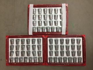 (3) 22" Advent Calendars.