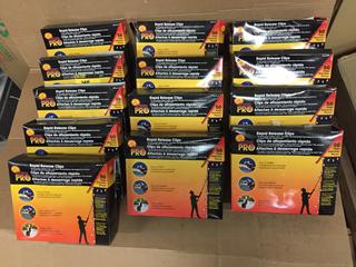 (13) 50pc Rapid Release Light Clips.