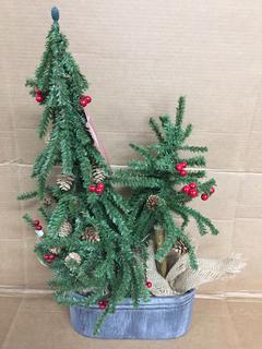 (1) 24" Indoor/Outdoor Table Tree.