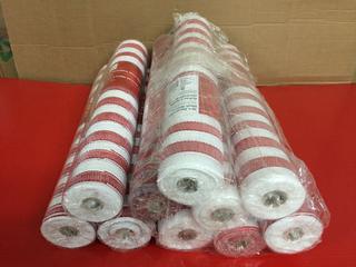 (10) 30' Rolls of Decorative Mesh Ribbon.
