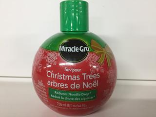 Quantity of Miracle Grow For Christmas Trees.