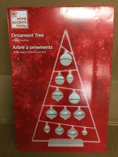 26" Silver Ornament Tree.