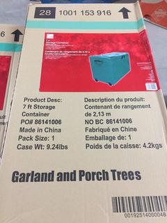 7' Storage Container.