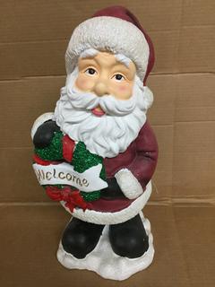 18" Santa Welcome Decoration.