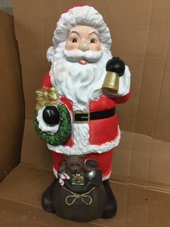 36" LED Santa.