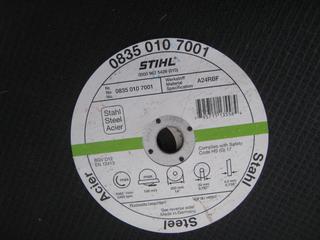 Stihl 14" Cutting Disc No. 0835 010 7001.