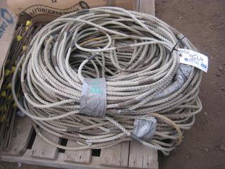 Quantity of 3/8" Rope.