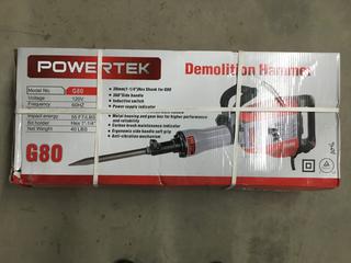 Powertek G80 Demolition Hammer.