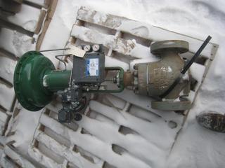 Fisher Actuator.  S/N 723322, Type 657, Size 45.