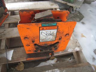 Shear Attachment for Iron Worker. Cuts Angle Iron.