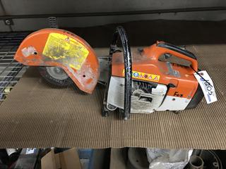 Stihl Gas Powered Concrete Saw.