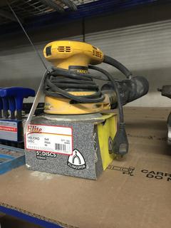 DeWalt Electric Sander w/ 5" Disks.