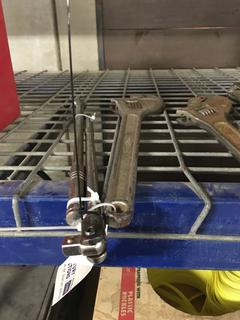 (2) Breaker Bars & Cresent Wrench.