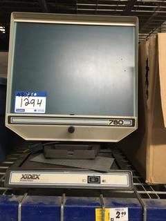 Xidex International 780 Microfiche Reader.