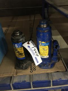 (1) 6 Ton, (1) 8 Ton Bottle Jacks.