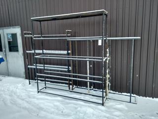 (3) Metal Racks.