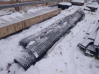 (1) Partial Roll of Truax Geogrid & (1) Partial Roll of Biaxial Geogrid.