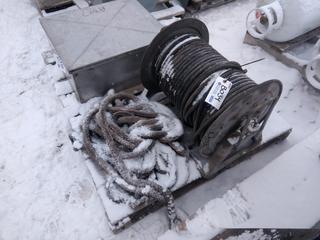 Wire on Reel & Safety Rope.