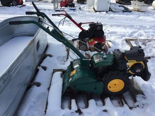 Yardman 5.5 HP OHU Gas Powered Roto Tiller.