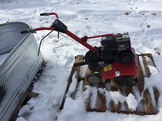 Mounted Yard Machine Rototiller.