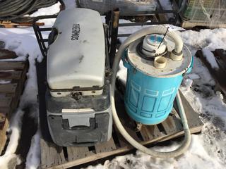 Thermos Fire/Ice, BBQ & Cooler & Sears Wet/Dry Vac.