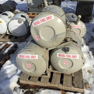 (3) 40 Gallon Diesel Fuel Tanks.