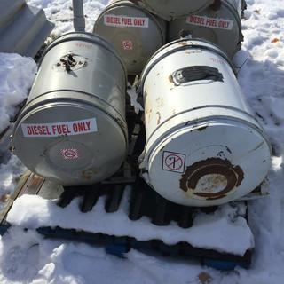 (2) 40 Gallon Diesel Fuel Tanks.