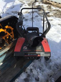 King Canada 18" Electric Snow Blower, Model 9999.