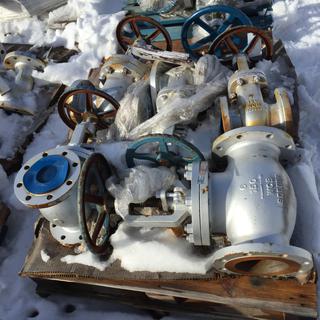 Miscellaneous Valves 6" 150# & 4" 150#.