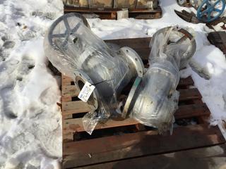 (2) Valves 6" 150#.