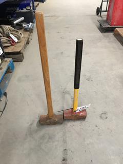 10Lb Sledge Hammer, 12Lb Sledge Hammer.